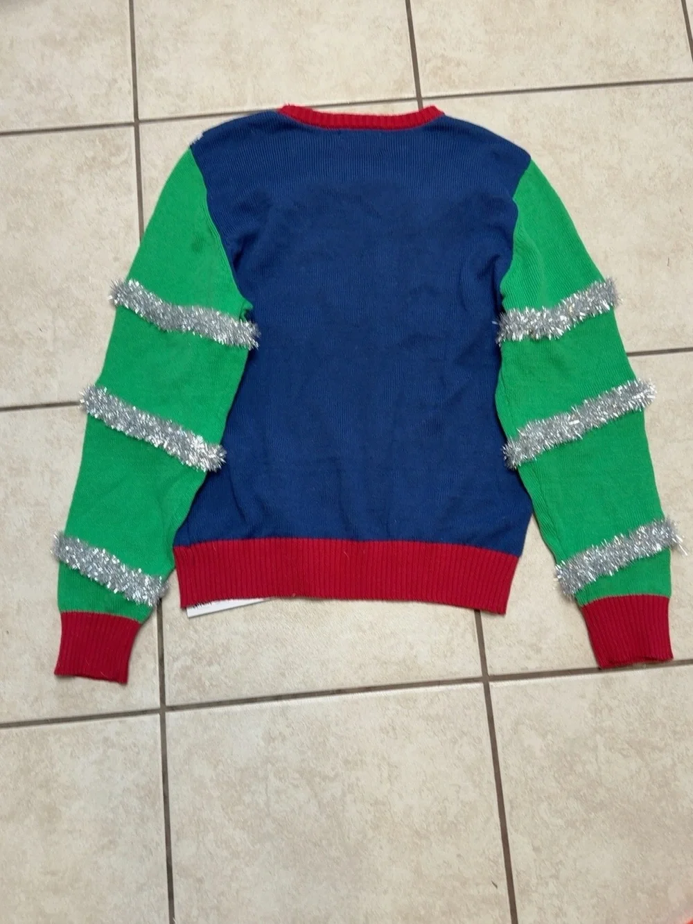 Spencer’s Light-Up Santa Ugly Christmas Sweater XL NWT